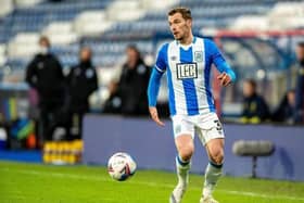 Huddersfield Town left-back Harry Toffolo. Picture: Bruce Rollinson.