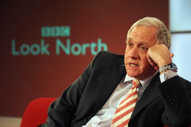 Sir Michael Parkinson paid tribute to Harry Gration on Look North