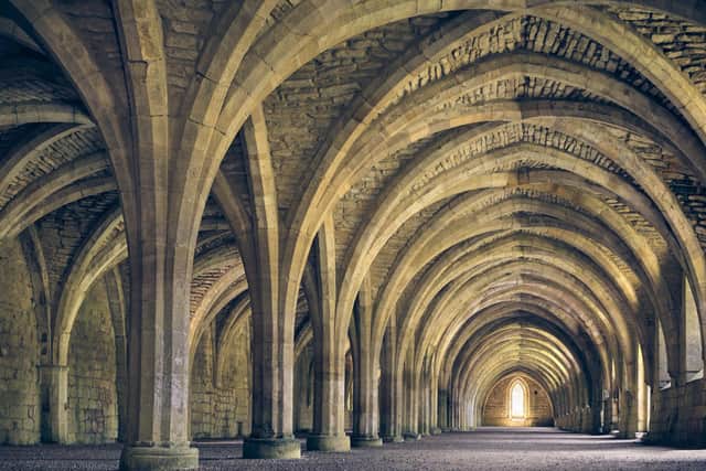 Perspective_of_Time at Fountains Abbey by Joe Cornish
