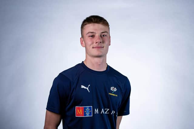 Finlay Bean has hit a record knock for Yorkshire second team (Picture: Allan McKenzie/SWpix.com)