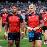 CLOSE BOND: England’s Manu Tuilagi (left) and Jack Nowell have supported each other through some tough times. Picture: Adam Davy/PA