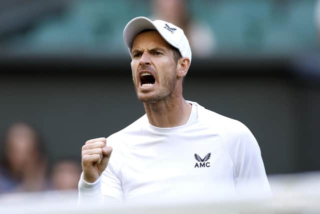 Andy Murray: Former Wimbledon champion lost in four sets to American John Isner. (Picture: PA)