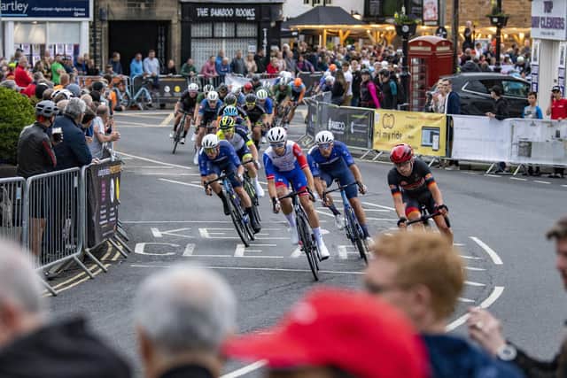 CLOSE TO HOME: Otley Cycle Races - organised by Giles Pidcock - earlier this week Picture: Tony Johnson