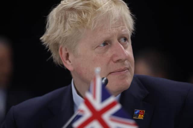 Boris Johnson’s handling of the Ukraine crisis may not be enough to save him from being toppled as Prime Minister. Picture: JONATHAN ERNST/AFP/Getty Images.