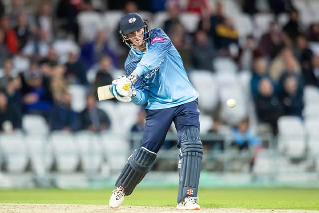 YOU'RE IN: Yorkshire's Harry Brook is named in both England's ODI and T20 squads to face India. Picture by Allan McKenzie/SWpix.com