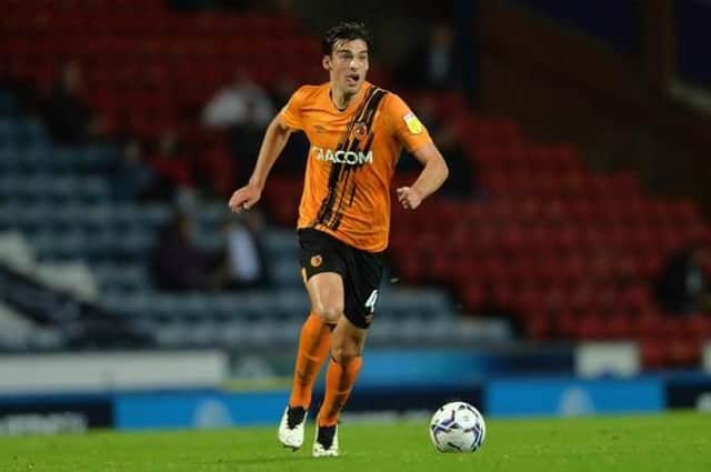 Jacob Greaves: The 21-year-old defender has impressed for Hull City over the past two seasons and is attracting rival interest. Picture: Bruce Rollinson.