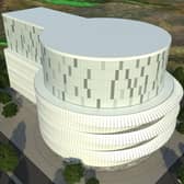 Artist's impression of how the STEP building could look  Source: UKAEA
