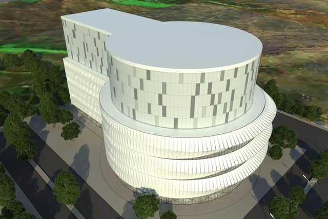 Artist's impression of how the STEP building could look  Source: UKAEA