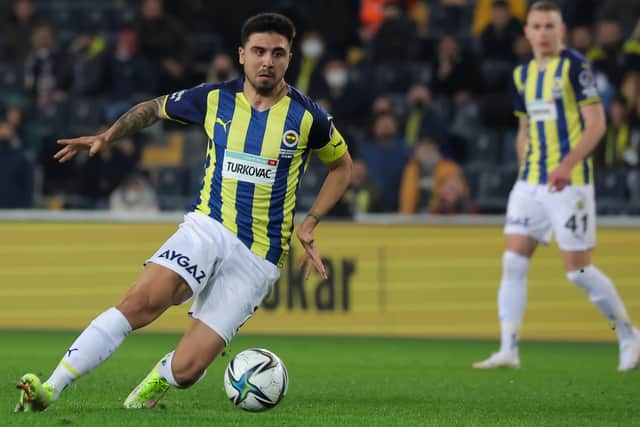 Ozan Tufan in action for Fenerbahce. Picture: Getty Images.