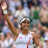Heather Watson of Great Britain headlines Centre Court action on the middle Sunday (Picture: Justin Setterfield/Getty Images)