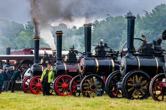 The annual steam and vintage gala at Duncombe Park.
Pictures James Hardisty.