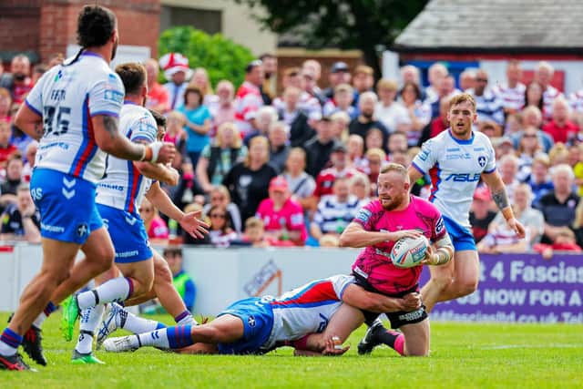Wakefield Trinity went down to Wigan Warriors on Sunday. (Picture: SWPix.com)