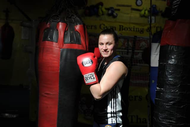 Boxer Jodie Wilkinson at Tigers Gym in Leeds is headed to the Commonwealth Games. (Picture: Tony Johnson)