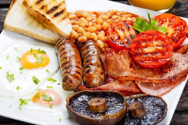 These are the best places to get a full English breakfast in Yorkshire, according to the people who live there. Photo: Shutterstock.