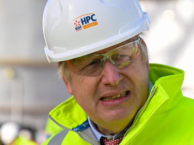 Boris Johnson’s Government is facing tough decisions on how it can secure Britain’s energy supplies.Picture: Finnbarr Webster/Getty Images.