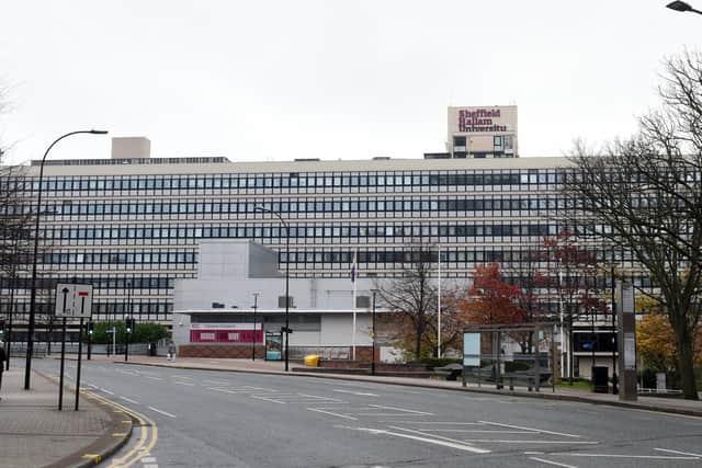 A number of degree courses at Sheffield Hallam University are being dropped.