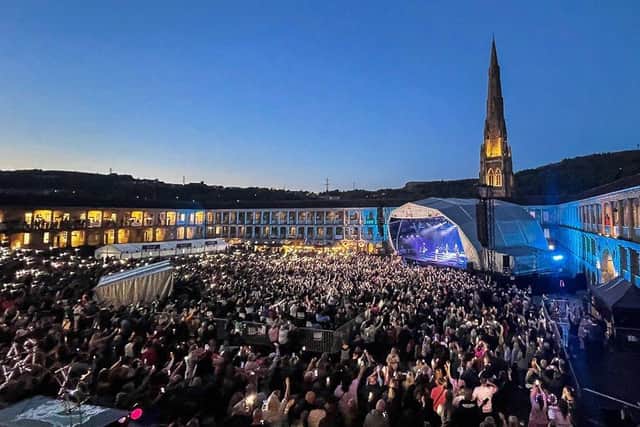 The audience for Paloma Faith at The Piece Hall in Halifax. Picture: Neil Chapman