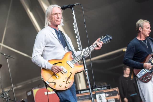 Paul Weller at The Piece Hall, Halifax. Picture: Anthony Longstaff