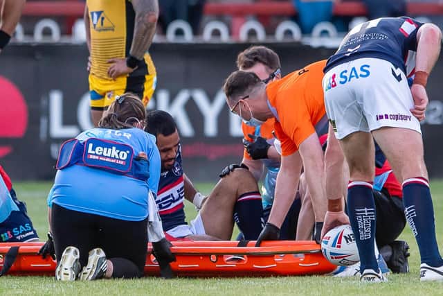 Bill Tupou has had injury issues in recent years. (Picture: SWPix.com)