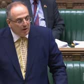 Cabinet Office Minister Michael Ellis responds to an urgent question in the House of Commons