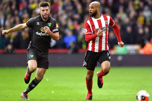 POPULAR FIGURE: David McGoldrick had a good relationship with the Sheffield United fans in his four seasons