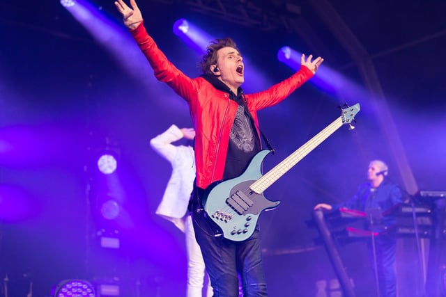 Duran Duran played a host of their hits. Photos by Cuffe and Taylor/The Piece Hall Trust