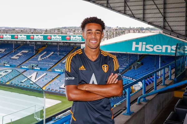 Friends reunited: Leeds United's new signing Tyler Adams is pleased to link up again with Jesse Marsch and Brenden Aaronson. Picture: LUFC