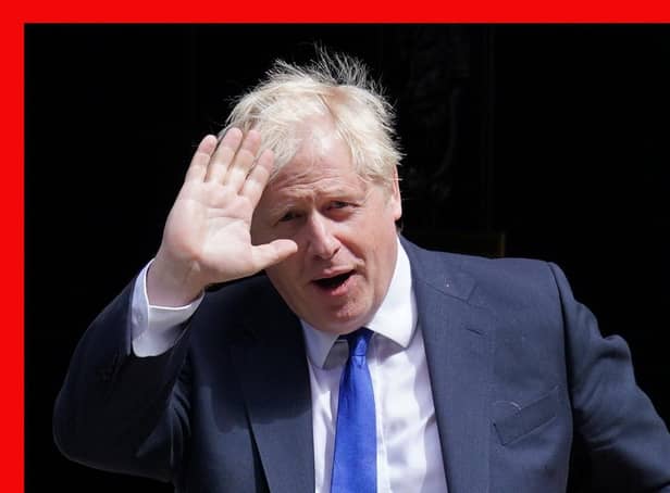 Boris Johnson is resigning.
