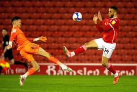 MOVING ON: Forward Carlton Morris served Barnsley well in his 18-month spell