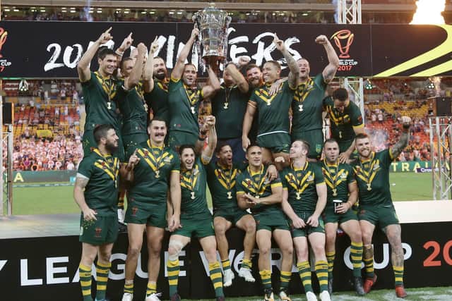 Australia are the holders of the men's trophy. (Picture: SWPix.com)