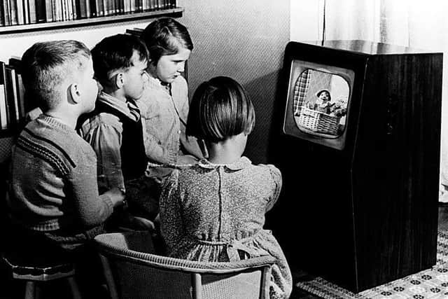 National Science and Media Museum to celebrate a century of broadcasting with new summer exhibition - Children watching Andy Pandy. Credit BBC Photo Archive.jpg