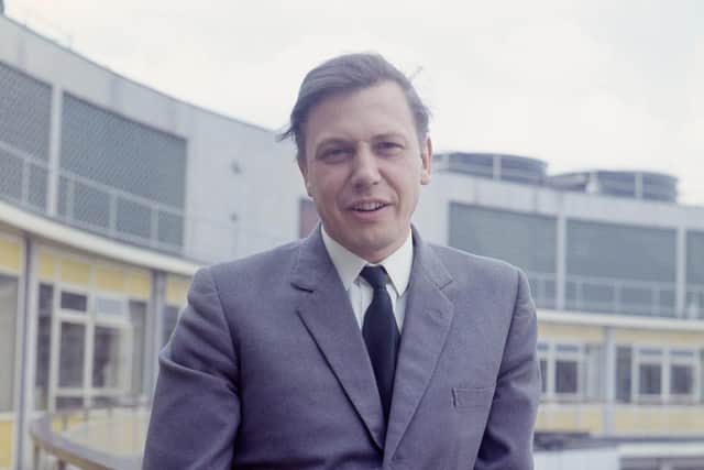 National Science and Media Museum to celebrate a century of broadcasting with new summer exhibition. David Attenborough at Television Centre 1967. Credit BBC Photo Archive.jpg