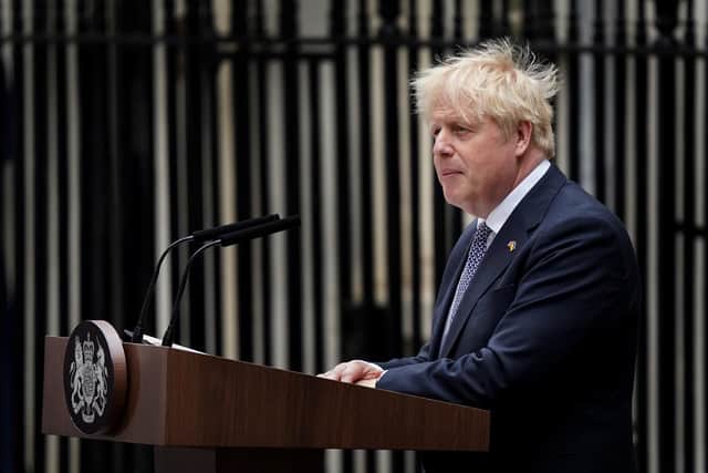 Boris Johnson will remain as Prime Minister until a new Tory leader is elected.