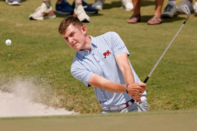 HITTING THE FAIRWAY: Barclay Brown will play at The Open at St Andrews next week as he aims to be on the course for all four days of the historic event. The Yorkshireman is also hoping to get a practice round in with US Open champion Matt Fitzpatrick. Pictures: Cliff Hawkins/Getty Images