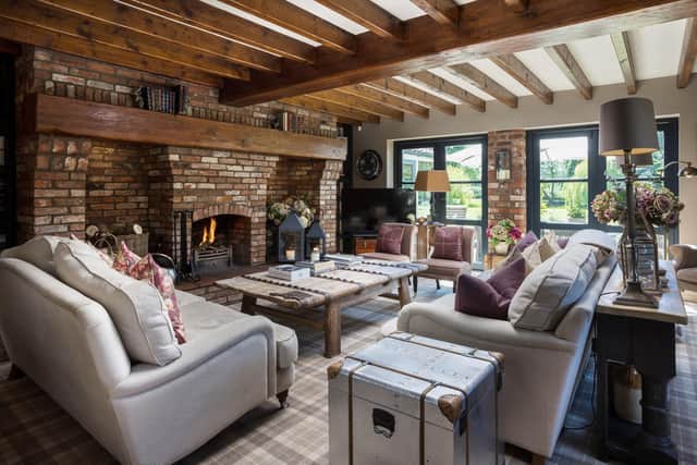 The sitting room with decor inspired by The Pheasant at Harome