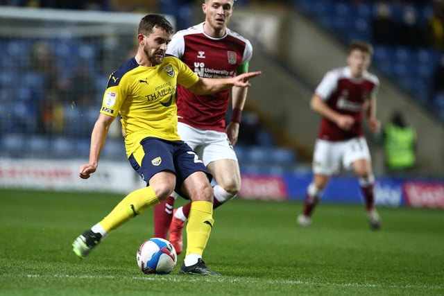 The midfielder was one of four players not offered a new deal by Oxford United at the end of the season.