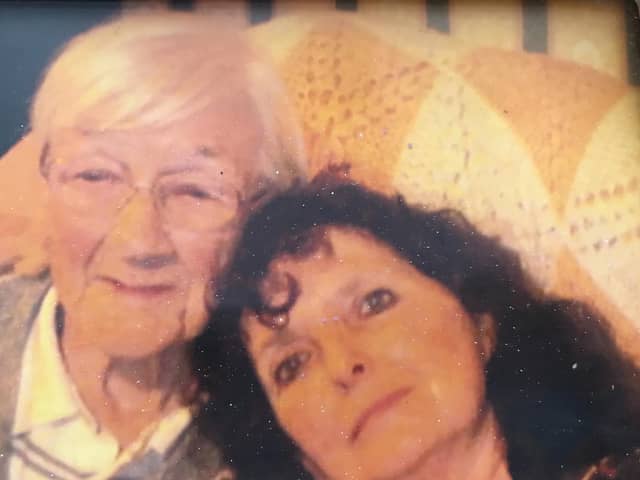 Barbara Jameson and her mother Marjorie