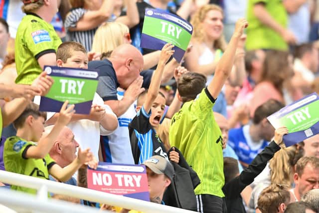 A rare moment to celebrate in Newcastle for Wakefield's fans (Picture: SWpix.com)