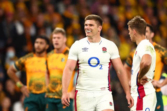 Owen Farrell of England kicked 20 points in the win over Australia. (Picture: Chris Hyde/Getty Images)