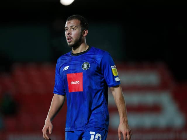 AARON MARTIN: Has left Harrogate Town for Gateshead. Picture: Getty Images.