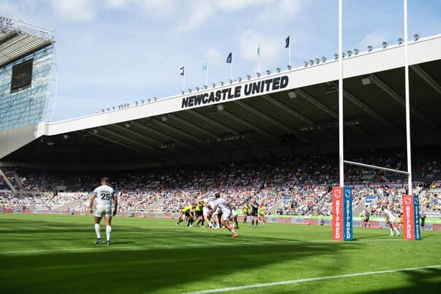 General view of Wakefield Trinity versus Toulouse Olympique at St James' Park. (Picture: SWPix.com)