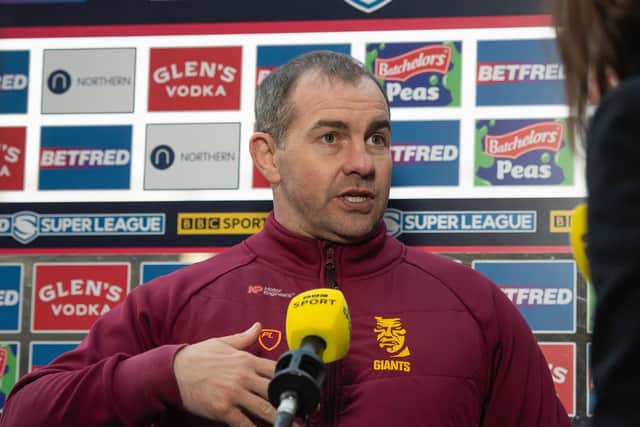 Ian Watson has committed his long-term future to Huddersfield Giants. (Picture: SWPix.com)