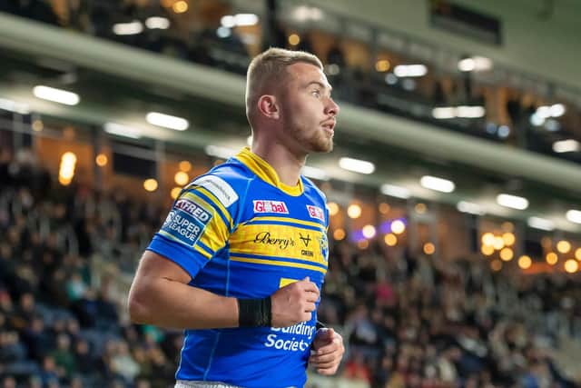 Jack Walker has made nine appearances for Leeds Rhinos this season. (Picture: SWPix.com)