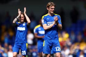 AFC Wimbledon midfielder Jack Rudoni, who is set to join Huddersfield Town. Picture: Getty Images.
