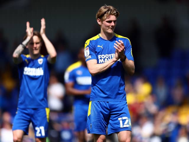 AFC Wimbledon midfielder Jack Rudoni, who is set to join Huddersfield Town. Picture: Getty Images.