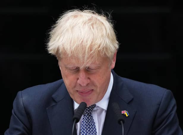 Boris Johnson is not a safe pair of hands who can be trusted to behave properly in his remaining time in office, Andrew Vine suggests. Picture: Carl Court/Getty Images