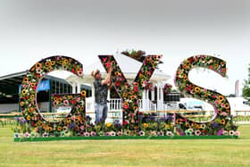 A Great Yorkshire Show floral display by Jonathan Moseley. Picture by Simon Hulme.
