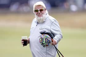 USA's John Daly, the 1995 champion, on the 1st fairway during practice day three of The Open at the Old Course, St Andrews. (Picture: PA)
