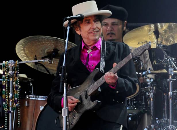 Bob Dylan performing on stage at the Hop Farm Festival, Paddock Wood Kent Picture: Gareth Fuller/PA Wire