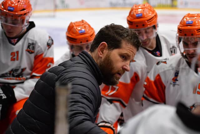 Sheffield Steelers head coach Aaron Fox is confident Niklas Nevalainen will be just what his team needs for the 2022-23 Elite League season. Picture: Dean Woolley.